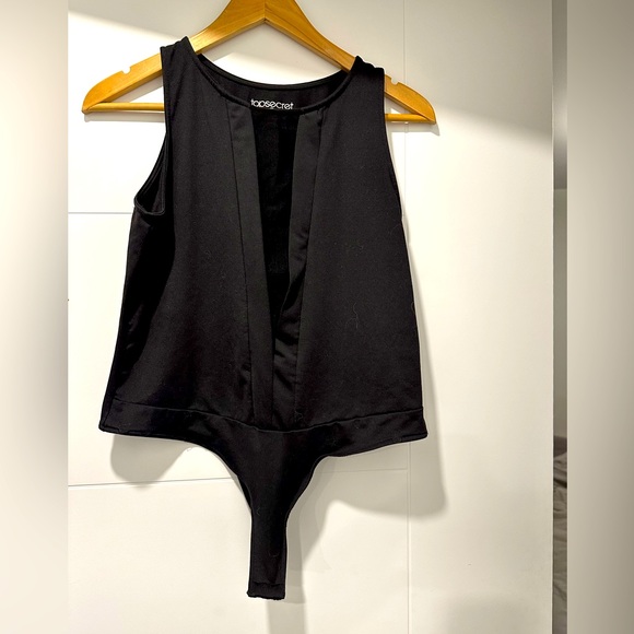 Top secret body suite with mesh front panel. - Picture 1 of 1